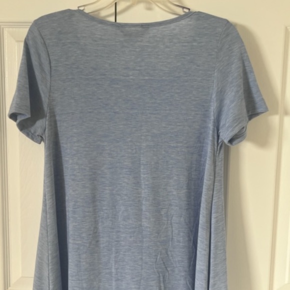 SJS T-Shirt Anchor Dress Embellished Light Blue L - Picture 6 of 6